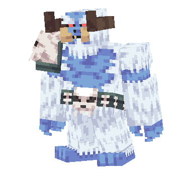 A Yeti Beserker idling.